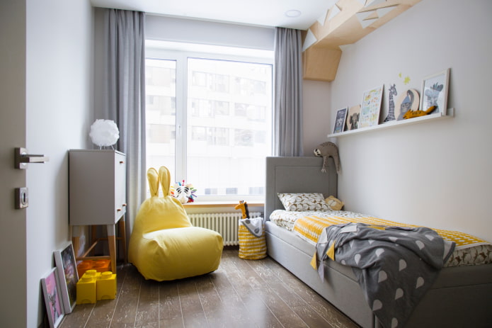 poef voor een kinderkamer
