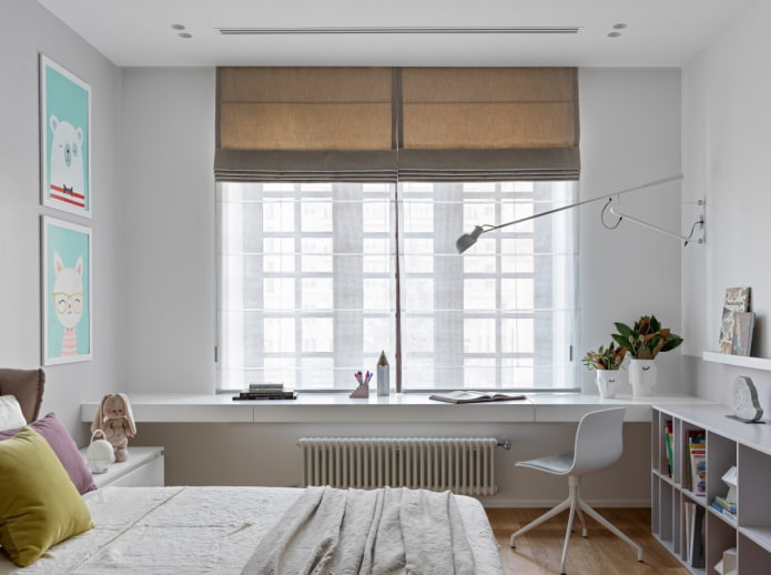 een kinderkamer plannen voor een tienermeisje