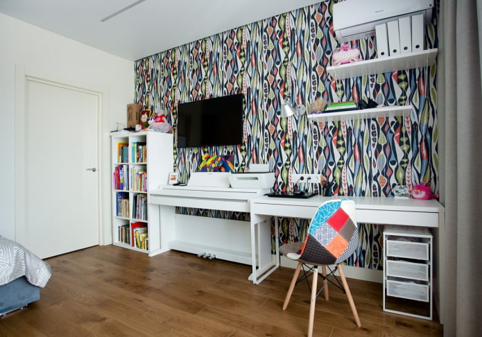 een kinderkamer voor een muzikant