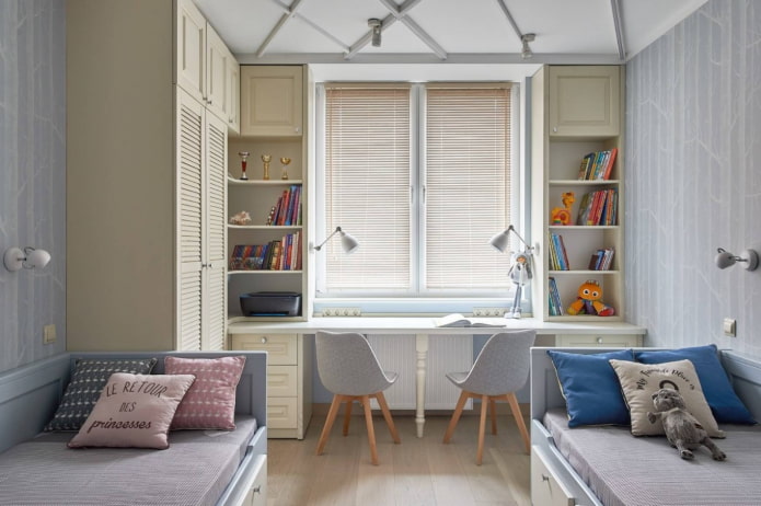 kinderkamer voor broer en zus