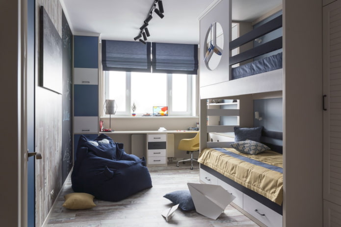 stapelbed in de kinderkamer
