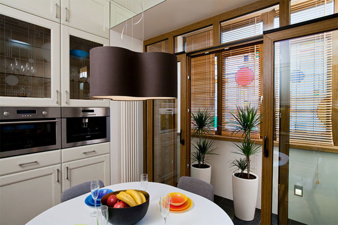 schuifbalkondeuren in het interieur