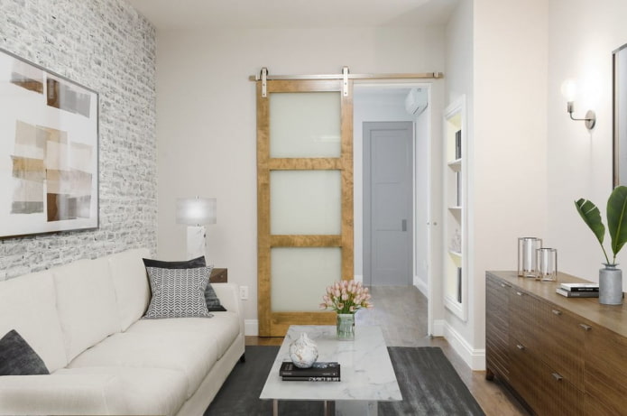 schuifpanelen in Scandinavische stijl