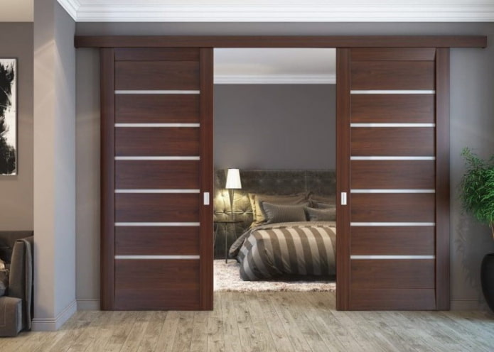 schuifdeuren in een moderne stijl