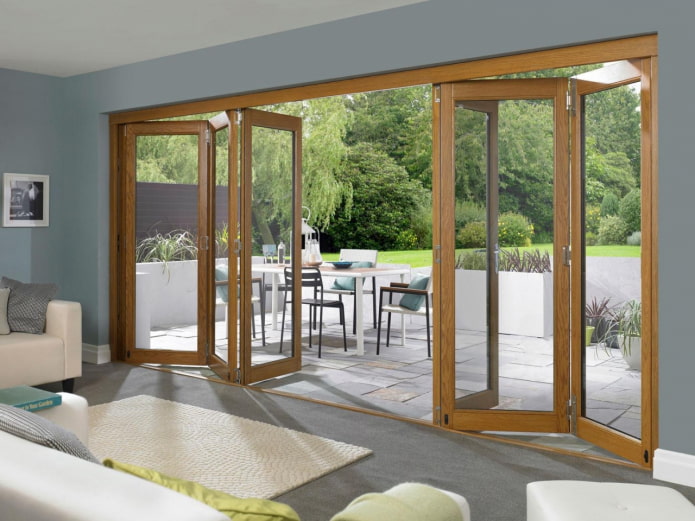 schuifpanelen voor een terras