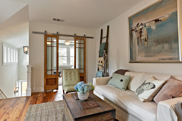 schuifpanelen in de woonkamer