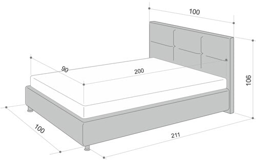 Afmetingen van een bed voor een tiener (vanaf 11 jaar)