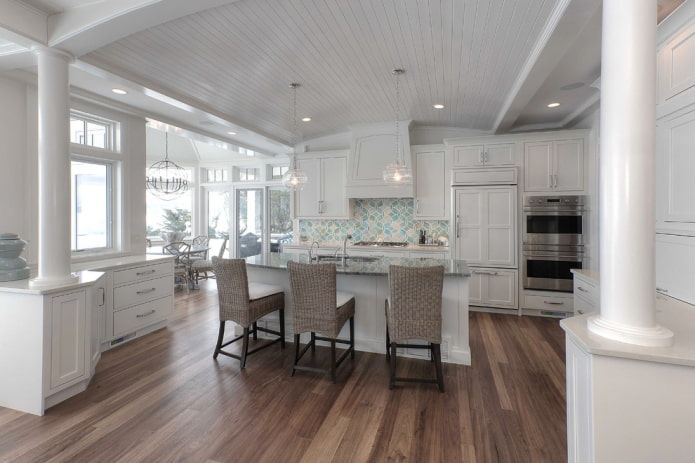 lamellenhangstructuur in de keuken