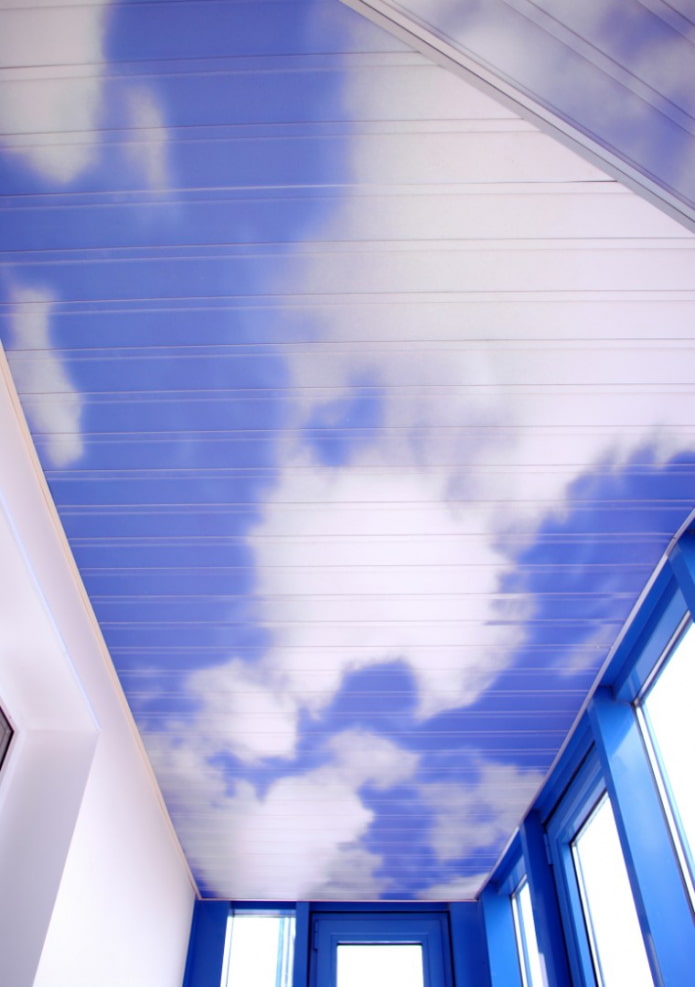 fotoprint op het plafond