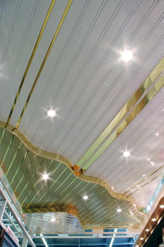 lamellen diagonaal geplaatst