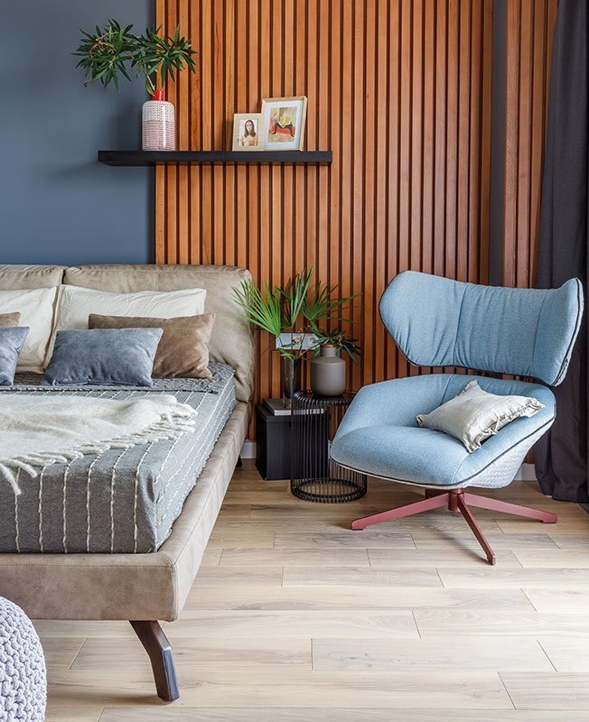 lamellen gebruiken in de slaapkamer