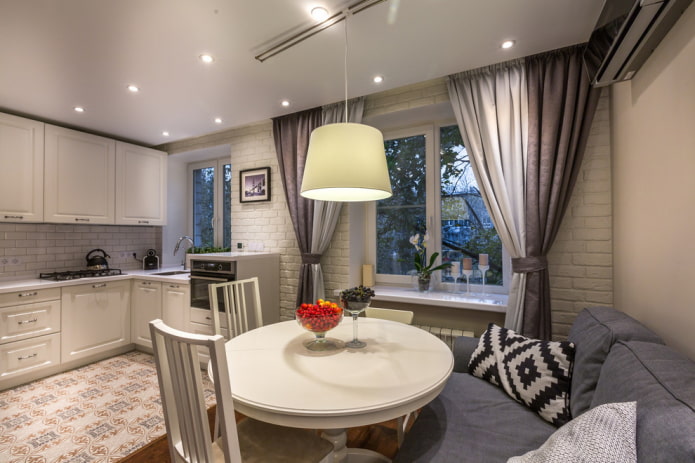 verlichting in een Chroesjtsjovs appartement
