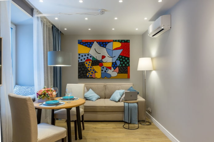 verlichting in een Chroesjtsjovs appartement