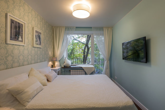 ontwerp en decoratie van een appartement in een Chroesjtsjovka