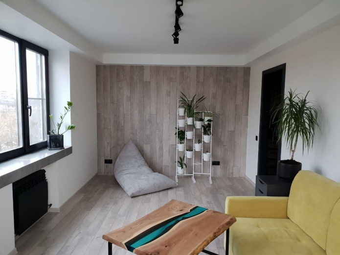 muurdecoratie in een Chroesjtsjovisch appartement
