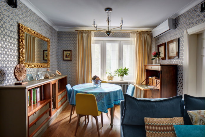 plafondafwerking in een Chroesjtsjovisch appartement