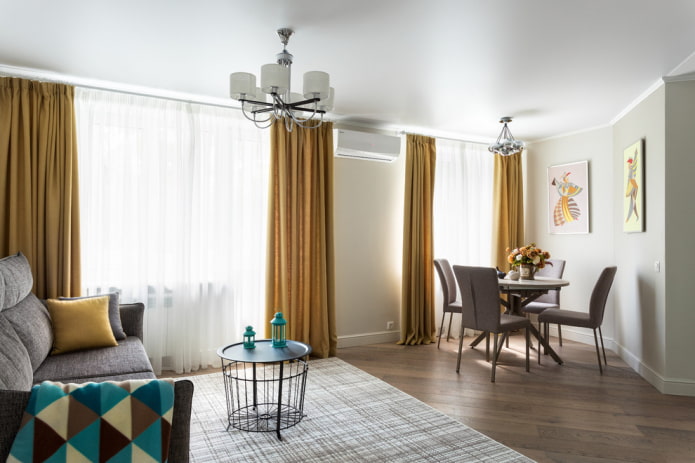 plafondafwerking in een Chroesjtsjovisch appartement