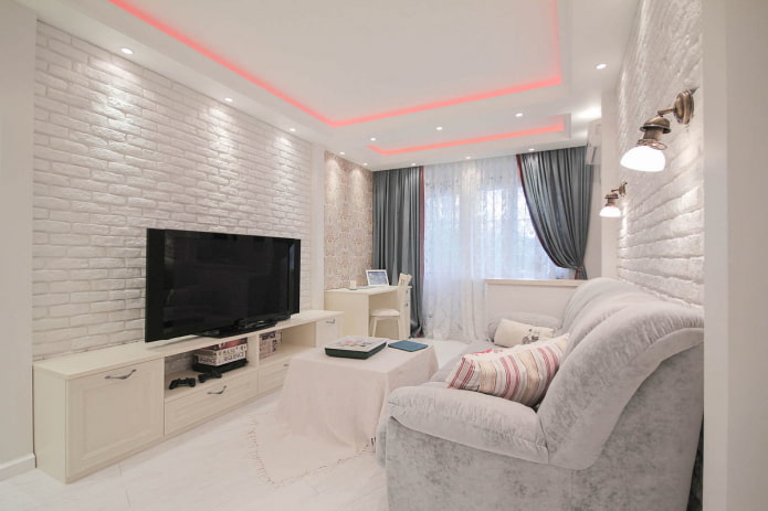 plafondafwerking in een Chroesjtsjovisch appartement