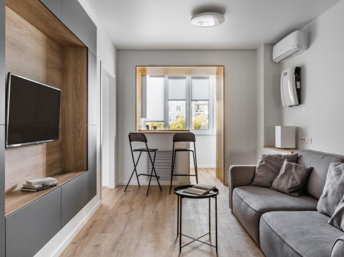 herontwikkeling van een Chroesjtsjov-appartement