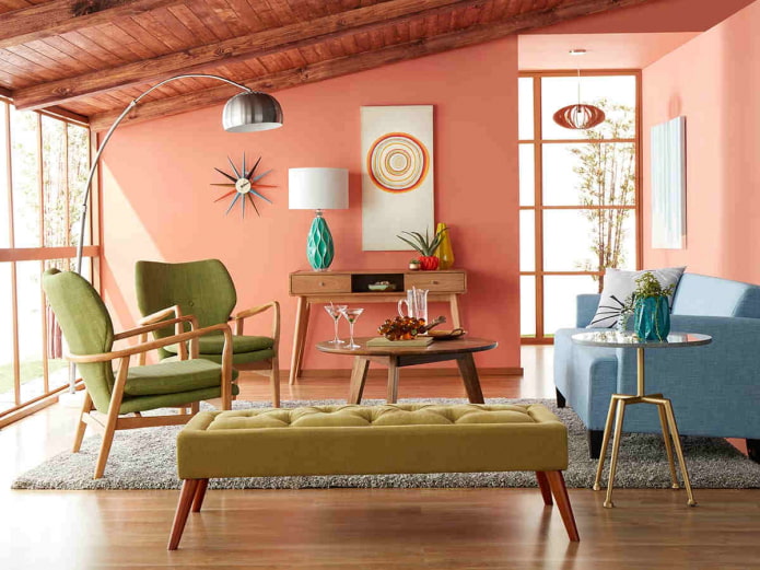 retro stijl decoratie