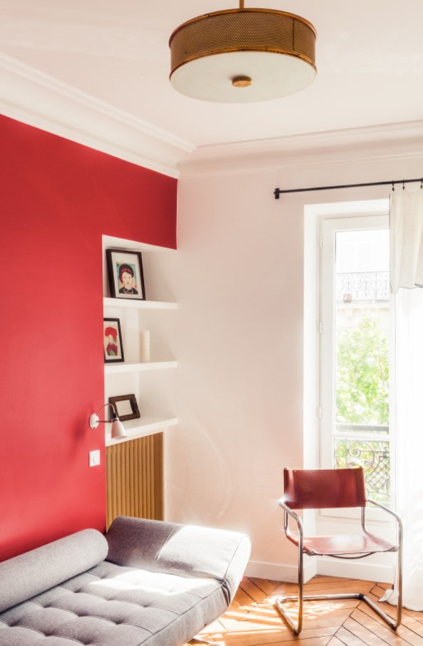 heldere muren in het interieur