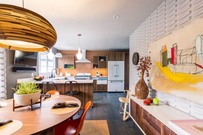 retro stijl in het interieur