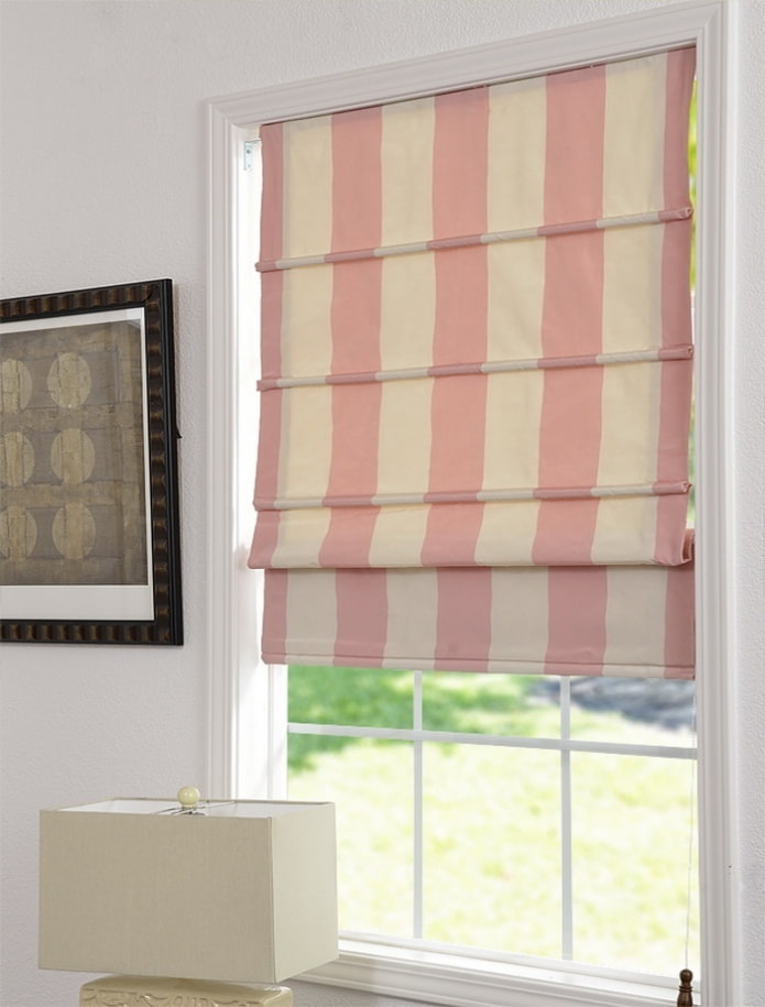 vouwgordijnen van katoen