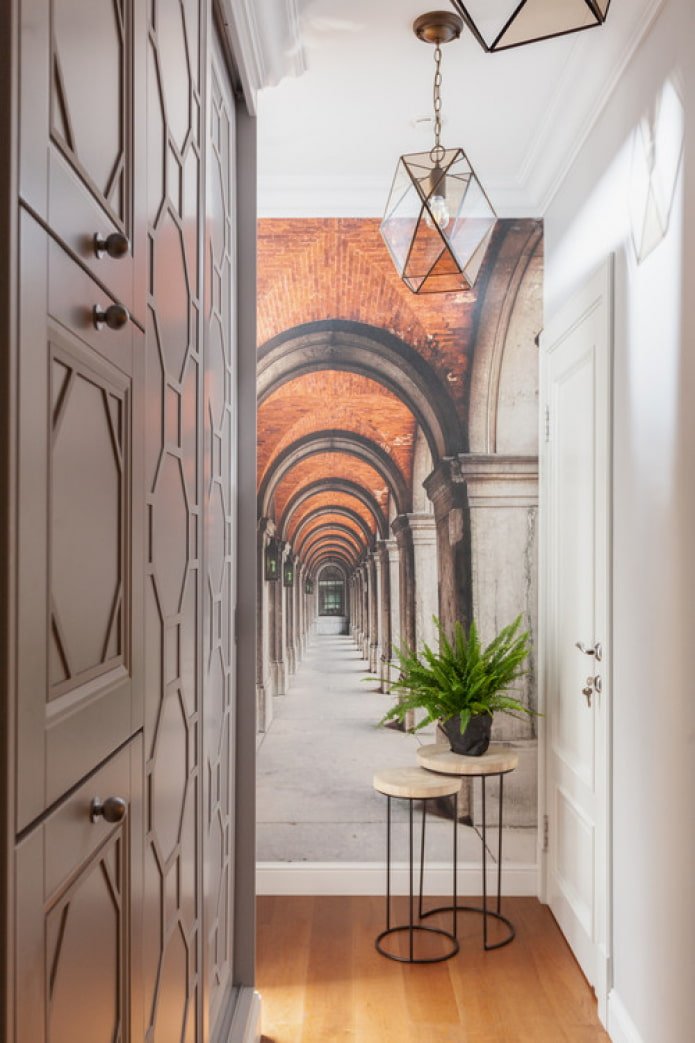 3D-tekening op de muur