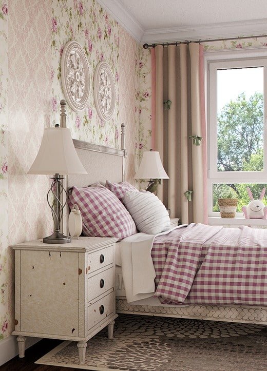 behang in Proven?aalse stijl