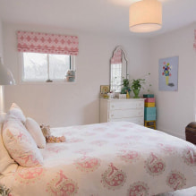 Ontwerpidee?n voor roze gordijnen in het interieur-1