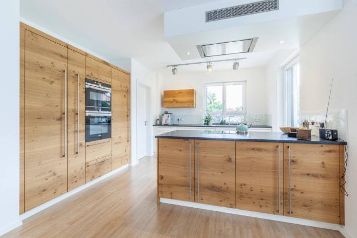 lange handgrepen voor de keuken