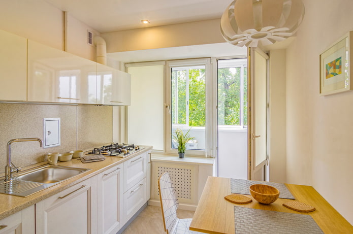 rolgordijn voor een balkondeur