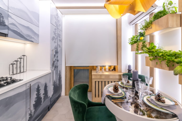 rolgordijn voor een balkondeur