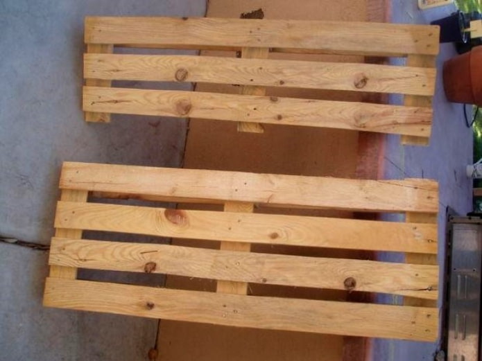verdelen van het pallet