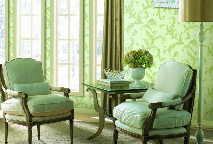 groen monogrambehang