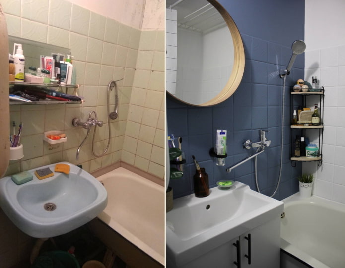 Tegels schilderen in de badkamer