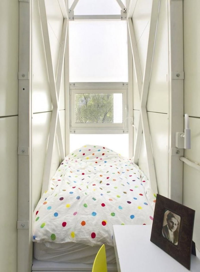 slaapkamer in het Keret-huis
