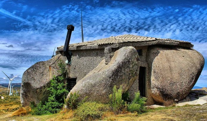 stenen huis in Portugal