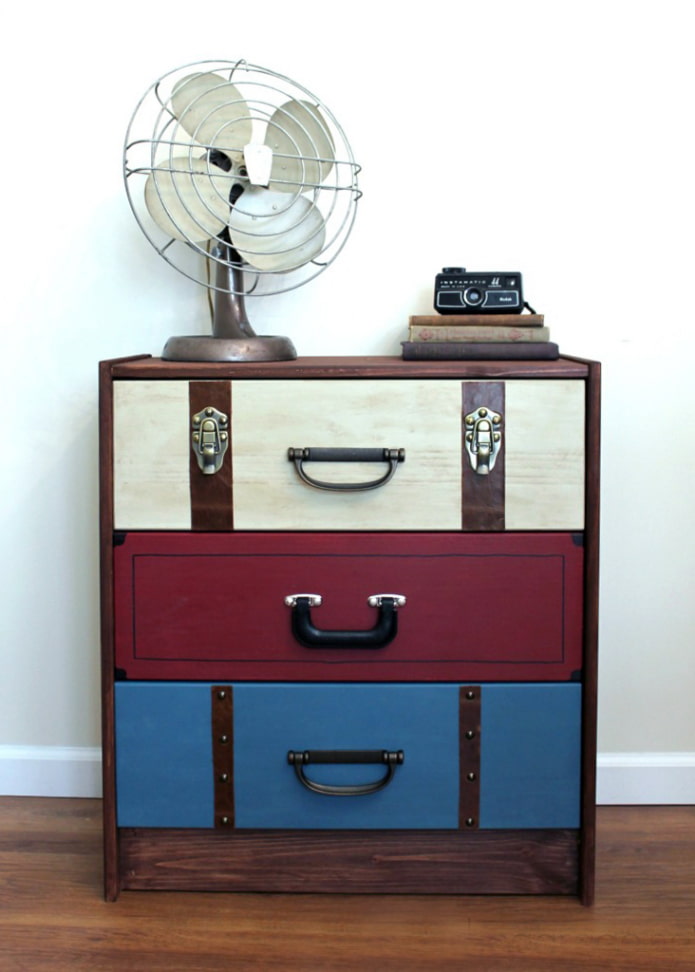 De ladekast Rast opnieuw maken