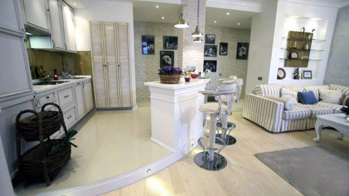 Keuken-woonkamer