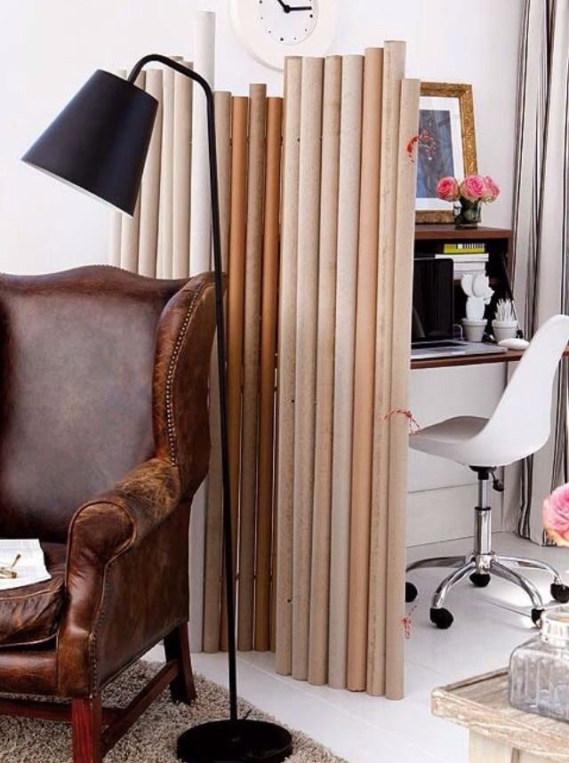 Decoratief scherm van karton