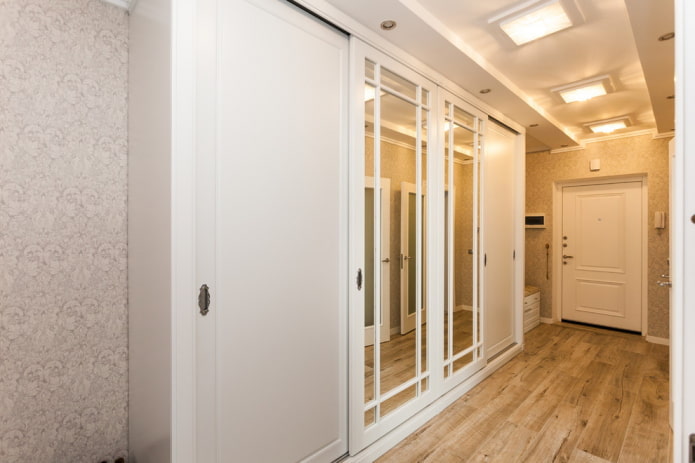 Spiegelkast in de gang