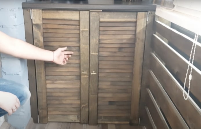 kast in rustieke stijl