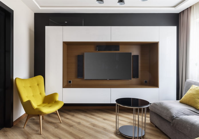 hangkast in het interieur van de hal