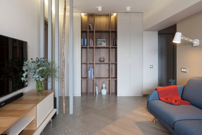 kledingkast in het interieur van de hal