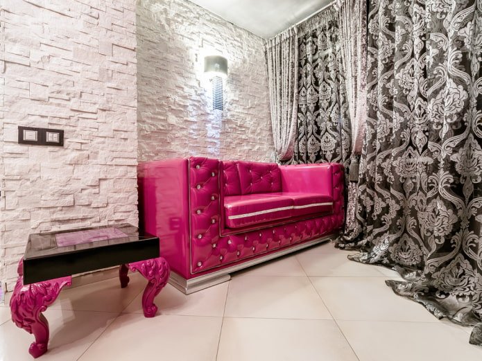 Organza met monogrammen