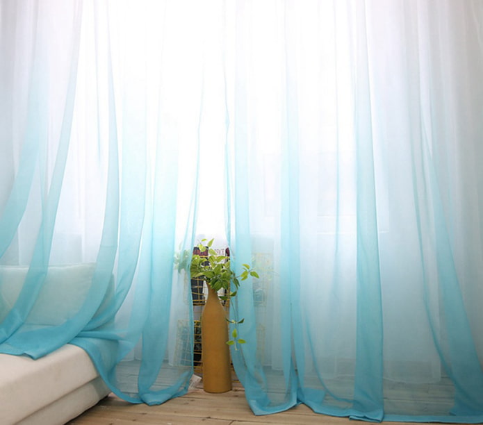 organza met kleurverloop