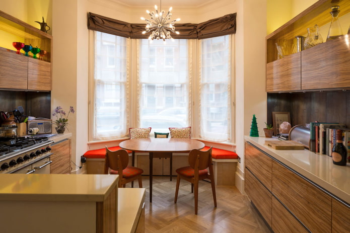 Erker in een appartement