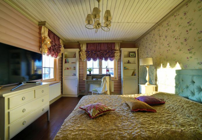 Franse gordijnen in de slaapkamer