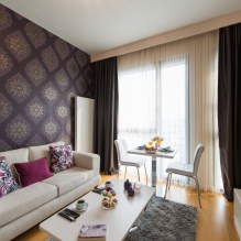 Gordijnen voor de woonkamer: 70 stijlvolle foto-idee?n in het interieur-6